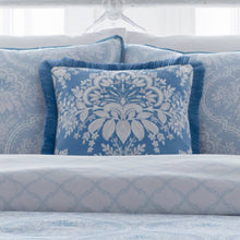 Load image into Gallery viewer, Alexia Cushion by Appletree Heritage in Blue 43 x 43cm