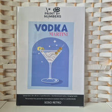 Load image into Gallery viewer, Cocktail Paint by Numbers - Vodka Martini