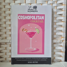 Load image into Gallery viewer, Cocktail Paint by Numbers - Cosmopolitan