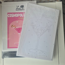 Load image into Gallery viewer, Cocktail Paint by Numbers - Cosmopolitan