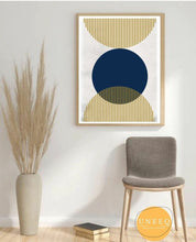 Load image into Gallery viewer, Indigo Rays Wall Art - A2