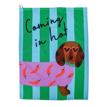 Load image into Gallery viewer, Hijinx Tea Towel - Coming in Hot
