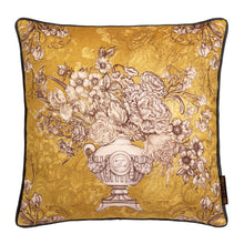 Load image into Gallery viewer, Tuscan Holiday Cushion in Ochre 43 x 43cm - Filled Cushion
