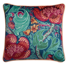 Load image into Gallery viewer, Down the Dilly Filled Cushion by Laurence Llewelyn-Bowen: Blue
