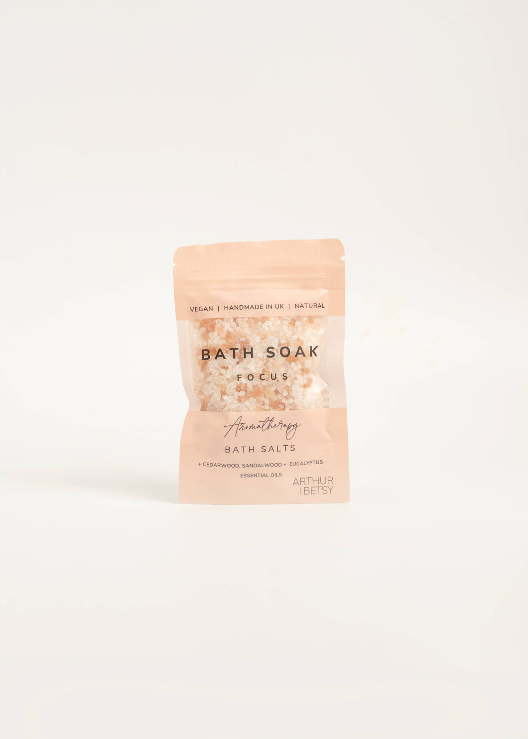 Aromatherapy Bath soak Bath salts - Focus