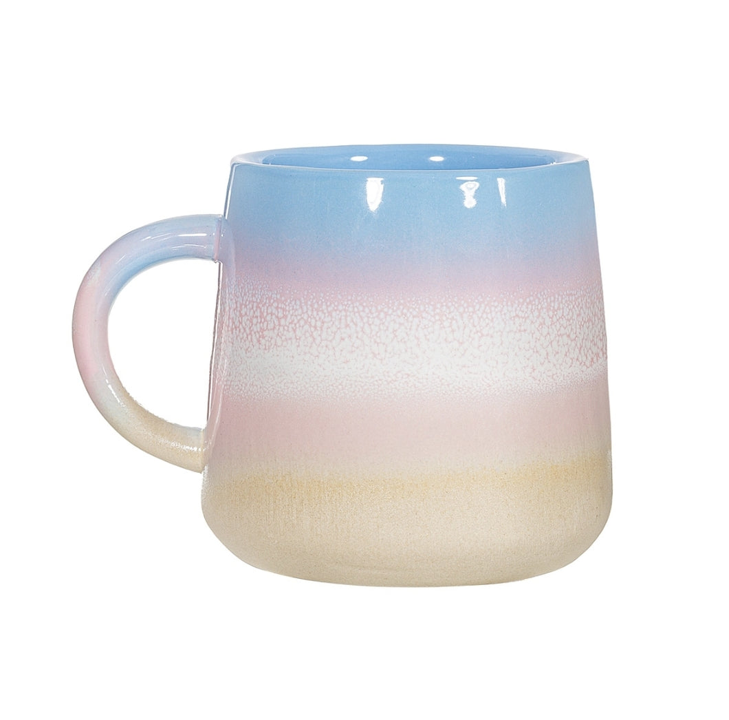 Pastel Ombre Mug - Pink & Green