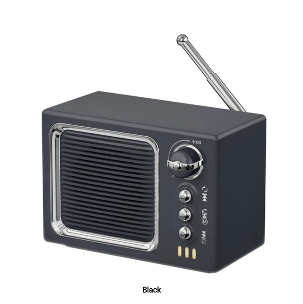Mini Bluetooth Speaker with built-in meditation stations - Charcoal Grey