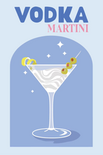 Load image into Gallery viewer, Cocktail Paint by Numbers - Vodka Martini
