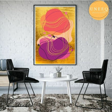 Load image into Gallery viewer, Orchid Lava Wall Art - A2
