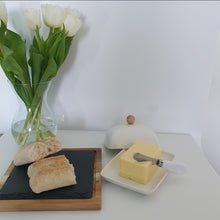 Load image into Gallery viewer, Retro Ceramic Butter Dish &amp; Lid
