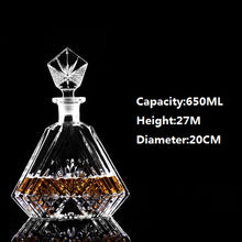 Load image into Gallery viewer, SoSo Retro High Grade Glass Decanters
